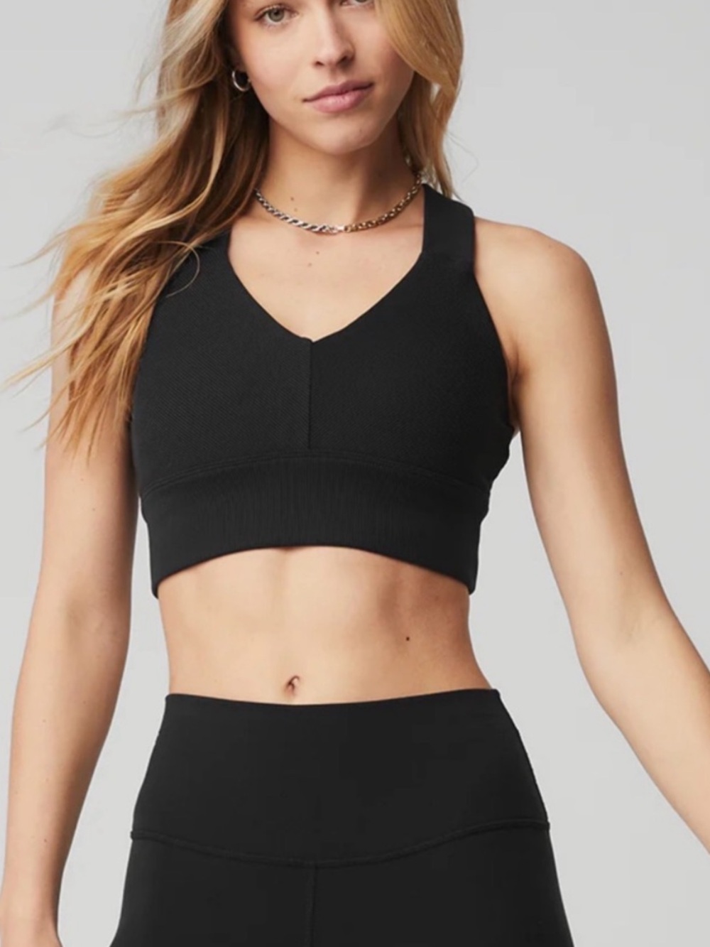 Alo Yoga Emulate Bra Black Large